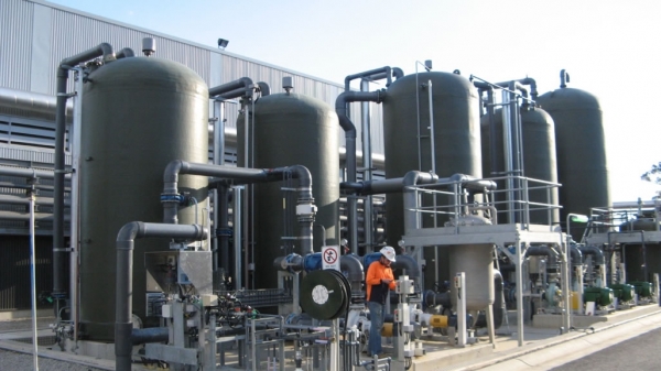 chemical storage tanks